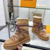 Louis Vuitton Suede Snow Boots
