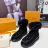 Louis Vuitton Leather Boots