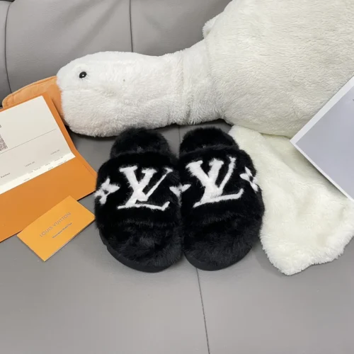 Louis Vuitton Shearling Shoes