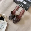 Louis Vuitton Denim Slides
