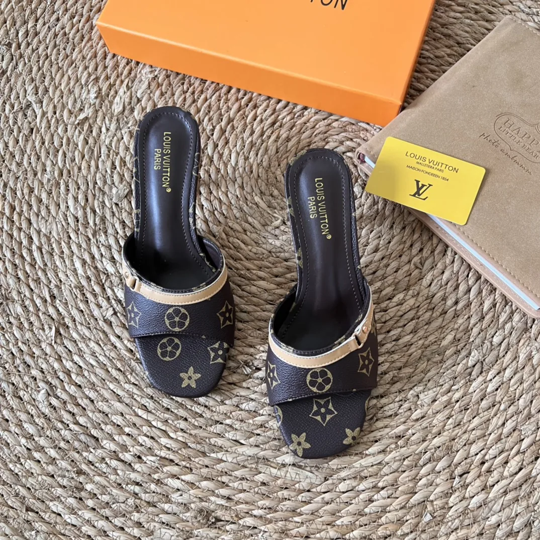 Louis Vuitton Denim Slides