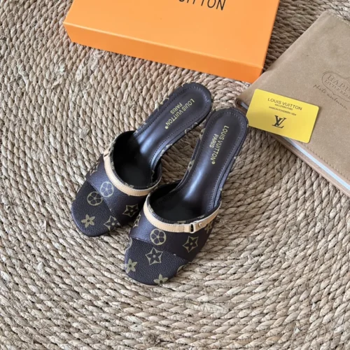 Louis Vuitton Denim Slides
