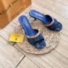 Louis Vuitton Denim Slides