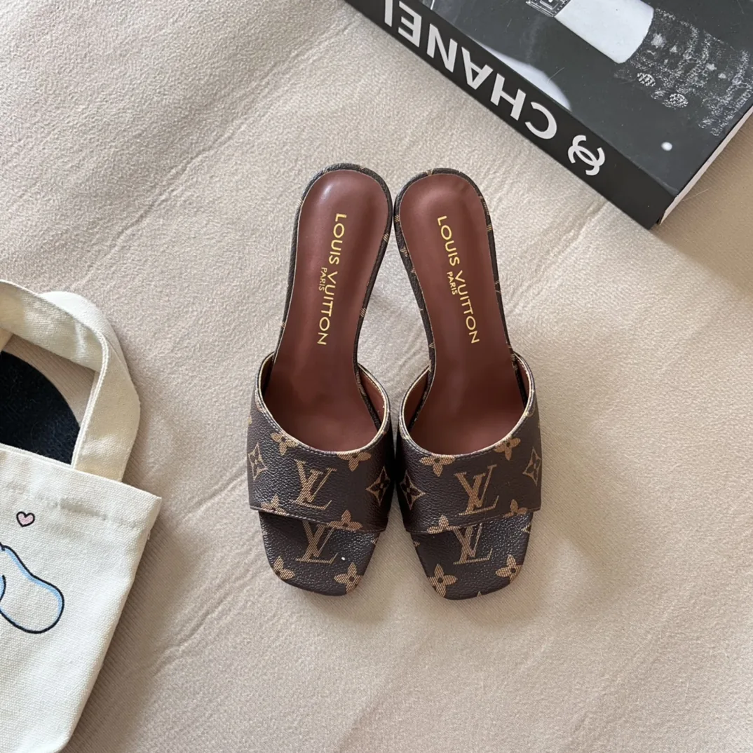 Louis Vuitton Denim Slides