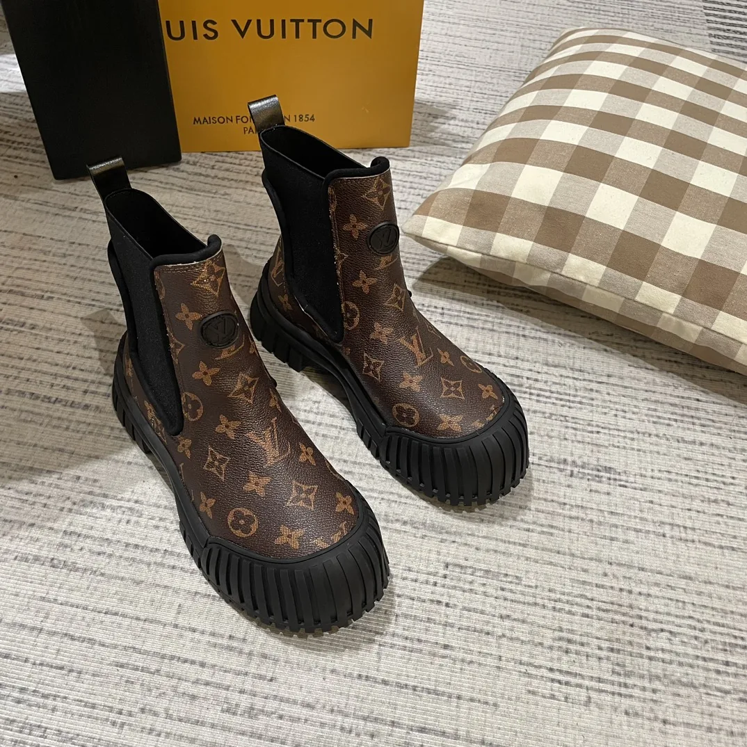 Louis Vuitton Combat Boots