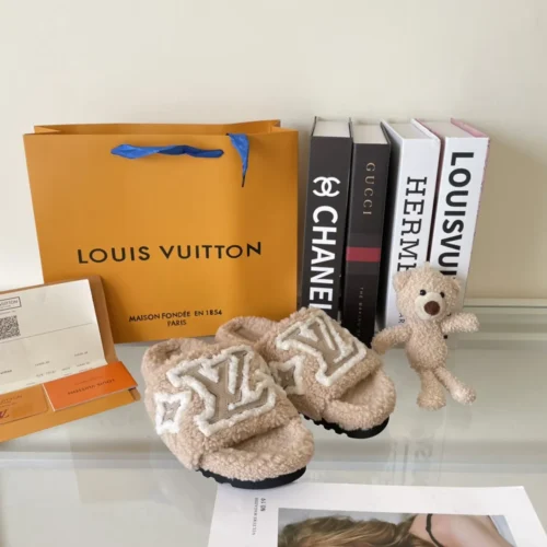 Louis Vuitton Shearling Shoes