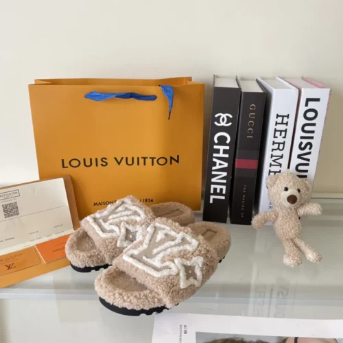 Louis Vuitton Shearling Shoes