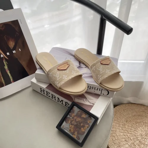 Louis Vuitton Denim Slides