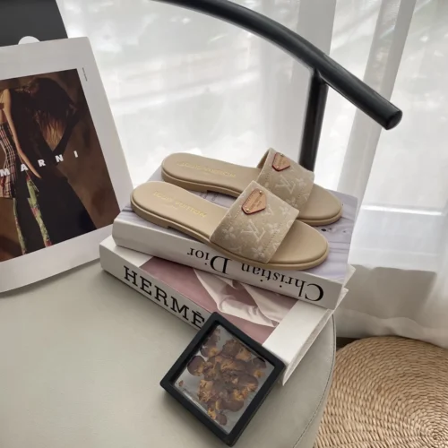 Louis Vuitton Denim Slides
