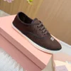 Miu Miu Canvas Canvas Sneakers