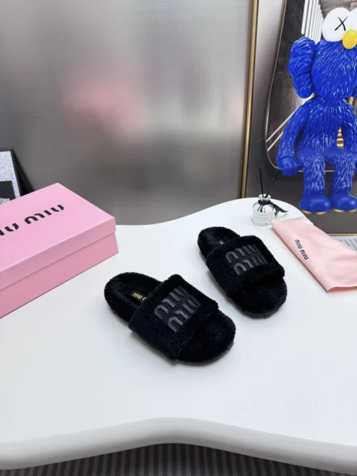 Miu Miu Shearling Shoes