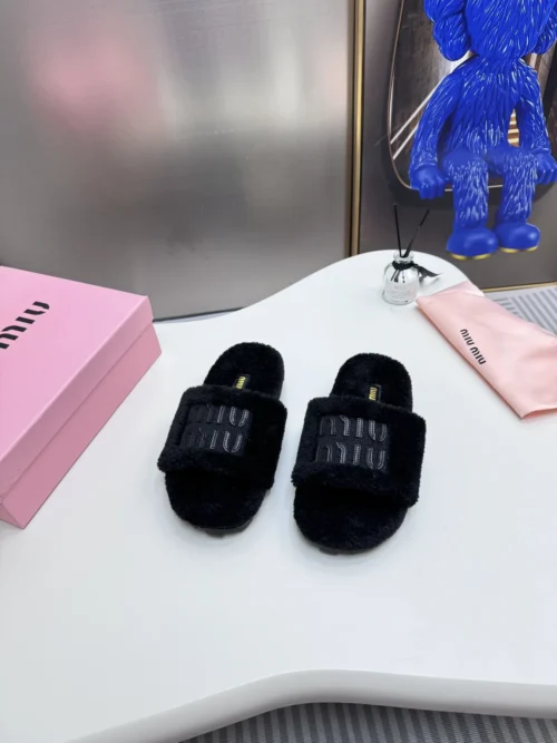Miu Miu Shearling Shoes