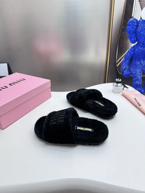 Miu Miu Shearling Shoes
