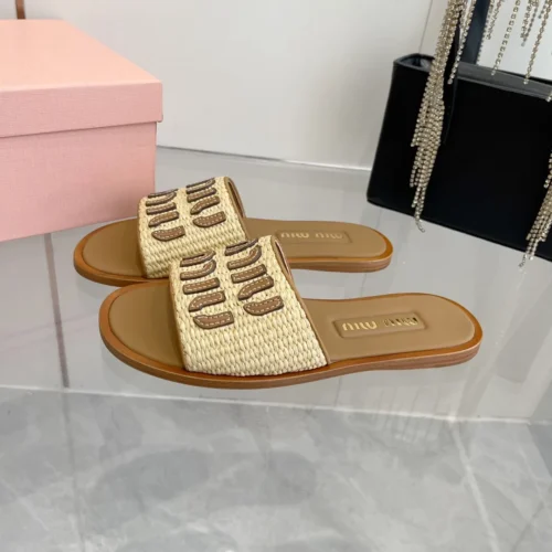Miu Miu Lambskin Mules