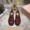 Miu Miu Leather Loafers
