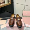 Miu Miu Leather Loafers
