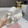 Miu Miu Mesh Lace-Up Bow-Detail Loafers