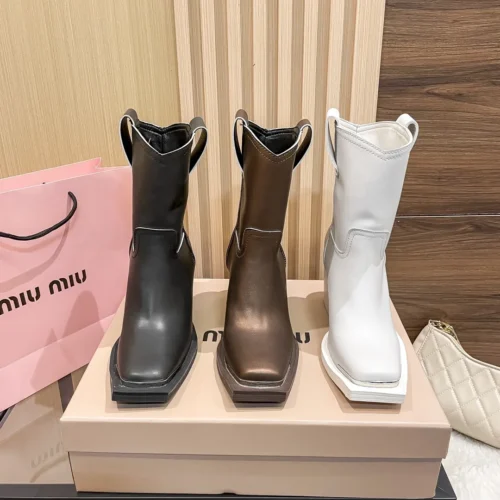 Miu Miu Knee-High Boots