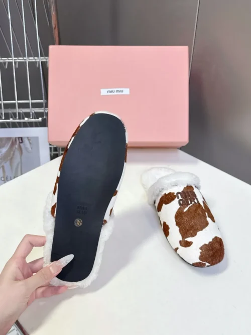 Miu Miu Shearling Shoes