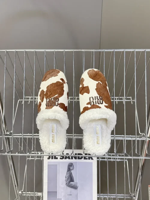 Miu Miu Shearling Shoes