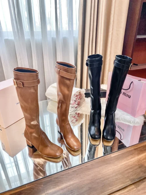 Miu Miu Knee-High Boots