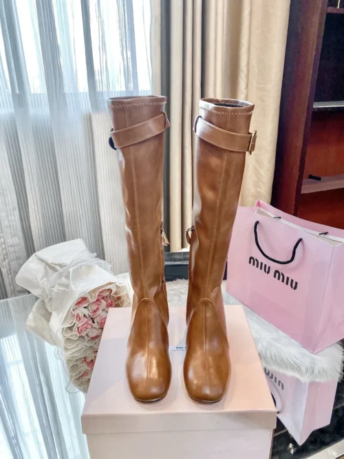 Miu Miu Knee-High Boots