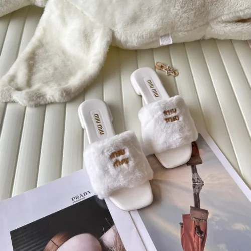 Miu Miu Shearling Shoes