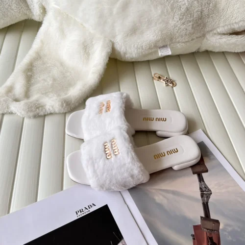 Miu Miu Shearling Shoes