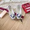 Miu Miu Lace-Up Ballet Flats