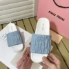 Miu Miu Lambskin Slides