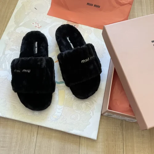 Miu Miu Shearling Shoes