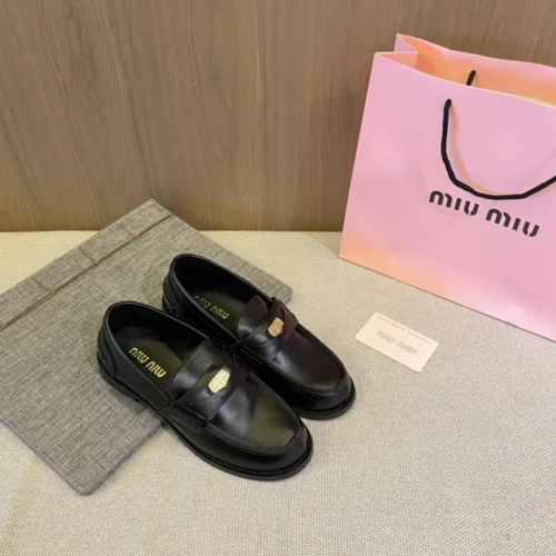 Miu Miu Lambskin Loafers