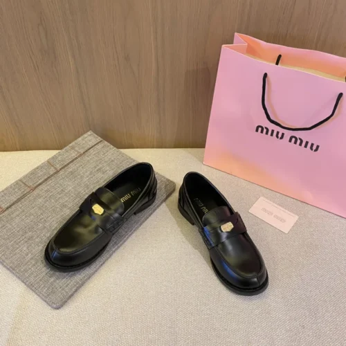 Miu Miu Lambskin Loafers