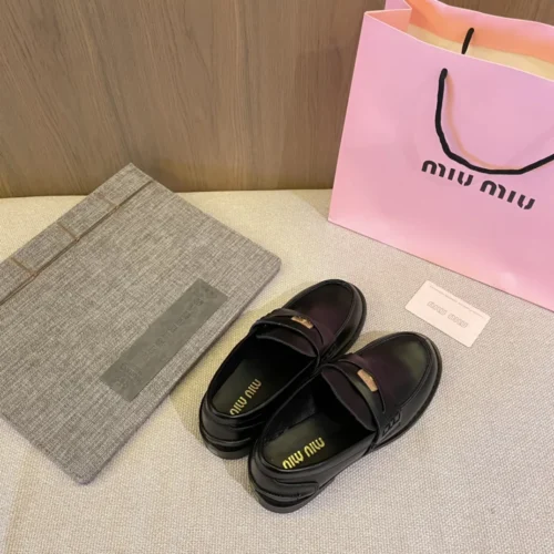 Miu Miu Lambskin Loafers