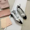 Miu Miu Patent Leather Ballet Flats
