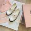 Miu Miu Lambskin Loafers