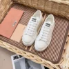 Miu Miu Canvas Platform Canvas Sneakers