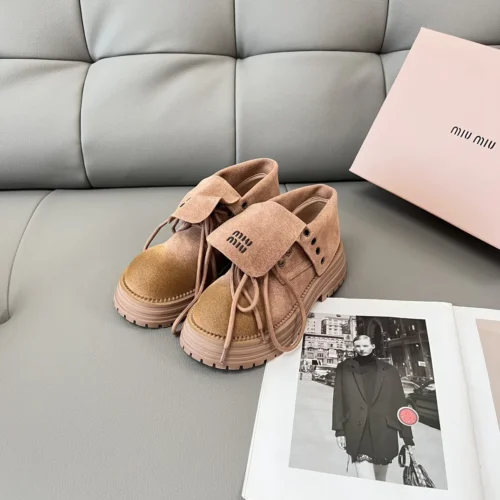 Miu Miu Combat Boots
