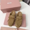 Miu Miu Leather Loafers
