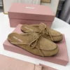 Miu Miu Leather Loafers
