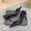 Prada Patent Leather Pointed-Toe Pumps