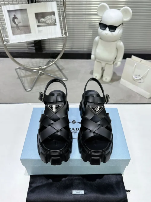 Prada Platform Sandals
