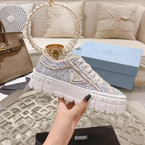 Prada Canvas Shoes