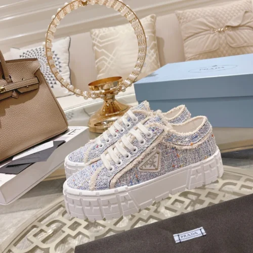 Prada Canvas Shoes