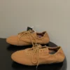 Prada Canvas Lace-Up Trainers