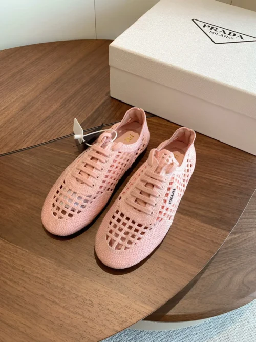 Prada Lambskin Sneakers