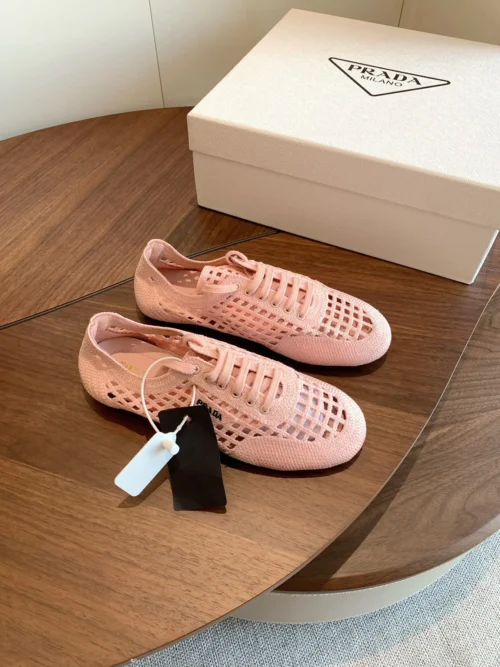 Prada Lambskin Sneakers