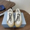Prada Mesh Lace-Up Trainers