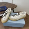 Prada Mesh Lace-Up Trainers