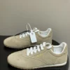 Prada Suede Lace-Up Trainers
